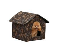 Cat Houses for Outdoor Cats, Stray Cat Feral Cat Waterproof Outdoor Cat House, Warm Outside Cabin Shelter Cat House for Outdoor/Indoor Cats Dog