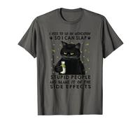 Cat I Need To Go On Medication So I Can Slap Stupid People T-Shirt