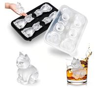Cat Ice Cube Tray Mold - Cute Fun Ice Molds Gifts for Cat Lovers Women Men