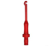 CAT II 1000V Non-Destructive Test Probe Clip, Wire-Piercing Hook with 4mm Banana, 10A Copper Pin for Circuit Testing, Red and Black Set(Red)