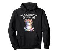 Cat I'm At A Age Where The Next Day My Body Whisper To Me Pullover Hoodie