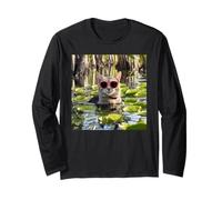 Cat in A Swamp Long Sleeve T-Shirt