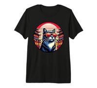 Cat in Beijing Trip and China Vacation Premium T-Shirt