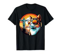 Cat in Brazil At Christ The Redeemer T-Shirt