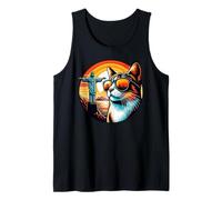 Cat in Brazil At Christ The Redeemer Tank Top