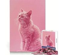Cat In Glitter And Diamond 1000 Piece Jigsaw Puzzle for Teenagers Brain Teasing Mindful Leisure Smooth Edges Chic Xmas Gift (38x26cm)