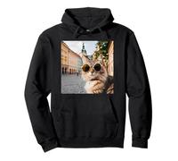Cat In Krakow And Poland Pullover Hoodie