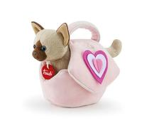 Cat In Pink Bag Trudi Plush