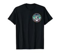 Cat in The Artic Circle! Skiing and Ski Trip Value Graphic T-Shirt, Men, Black, M