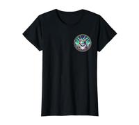 Cat in The Artic Circle! Skiing and Ski Trip Value Graphic T-Shirt, Women, Black, S