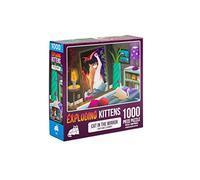 Cat in The Mirror Jigsaw Puzzle by Exploding Kittens - 1000 Pieces, Ideal for Adults, Teens, and Kids - A Funny and Artistic Cat-Themed Puzzle