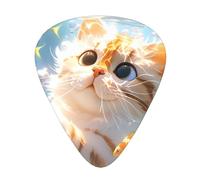 Cat In The Water Guitar Picks 12 Pcs, Acoustic Essential Thick And Thin Plectrums Students 0.46 0.96 0.71 M