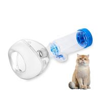 Cat Inhaler Spacer, Designed for Cats and Small Dogs, Pet Aerosol Chamber with Silicone Mask,for Home Outdoor Pet First Aid