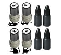Cat Ink | DIY Craft Supplies | Self Inking Cat Stamps | Scrapbooking, Card Making, Agenda, Diary, Notebook, School, Classroom