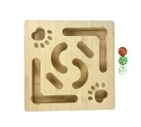 Cat Interactive Puzzle Toy - Cat Scratch Resistant Puzzle Enrichment Box, Cat Nail Files Scratch Box | Cat Toys Felt Maze For Cats