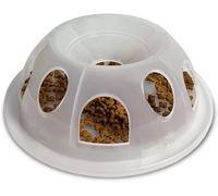 Pioneer Pet Cat Interactive Feeder Plastic Tiger Diner - Natural