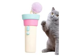 Cat Interactive Toy - 2.8x5.9in Cat Teaser Retractable Wand Toy, Cats Teaser Toys Wand, Kitten Enrichment Game, Electronic Cats Toys Stress Relief, For Home Daily Boredom Relief Entertainment Exercise