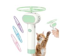 Cat Interactive Toy, Rechargeable Flying Disc Spinner, with Glow Propellers 7 Inch Fetch Game for Fun Pet Care Accessory Entertainment Tool, for Puppy Dog Training Hunting Indoor Outdoor Park