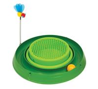 Catit Circuit Ball Toy with Grass Planter 3 in 1 - Cat Toy