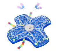 Cat Interactive Toys,Quiet Smart Scratcher Moving Concealed Teaser Wand Cover,Indoor Cat Toys for Boredom - for Birthday Christmas Halloween Play Exercise Entertain Training