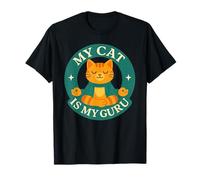 Cat is My Guru Pet Owner T-Shirt