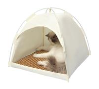 Cat Isolated Tent, Cat Tent for Outdoors, Multiple Outdoor Posts Pop Cat House | Summer Pet Removable for Pets, House Friendly Chat Tent, What