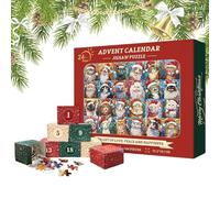 Cat Jigsaw 2024, Christmas Cat Jigsaw Puzzles 1008 Pieces Advent Jigsaw, Christmas Cats Jigsaw Puzzle, 24 Boxes Countdown to Christmas for Women Men Adults Birthday