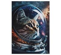 Cat Jigsaw Puzzles 300 Pieces for Adults Wooden Puzzle for Teenagers Educational Games Unique Gift 42×30cm