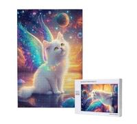 Cat Jigsaw Puzzles for Adults 120, Wing Puzzles for Adults Wooden, Funny/Difficult/Impossible/Challenging Decompression Games, As a Birthday and Holiday Decor Gifts for Women and Men M-1398