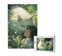 Cat Jigsaw Puzzles for Adults 5000, Comics Large Wooden Puzzles for Adults, Funny/Difficult/Impossible/Challenging Decompression Games, As a Birthday for Women and Men 2T-1349