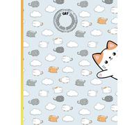 Cat Journal and Sketchbook: A Purr-fect Notebook for Kids with lined and blank page, size (7.5"x9.75") perfect for young cat lovers who enjoy writing, drawing, and letting their creativity run wild!
