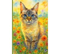 Cat Journal: Let your thoughts and creativity flow, with playful kittens by your side. With kitten illustrations on every page for you coloring.