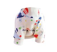 Cat Jumpsuit, Kitten Jumpsuit with 4 Legs, Cute Cotton Pet Apparel for Summer, Breathable Lightweight Cat Clothes to Reduce Lost Hair for British Shorthair Ragdoll (Four Legged Clothes with Full