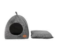 Cat Kennel Portable Cat House Bed Triangle Animals Shelter Pet Beds for Bed Cave Nest Sleeping for Kitten L