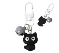 Cat Key Rings Car Keys - Cat Keychain | Keychain Charm Keyring Pendant Kitten Trinket | Eye Catching Accessories For Cat Lovers, Women & Girls