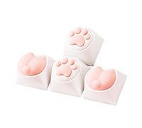 Cat Keycaps - Cat Palm and Butts Shaped Gaming Keyboard Cap | Cute Decorative Gaming Keyboard Caps for Mechanical Keyboard Tumotsit