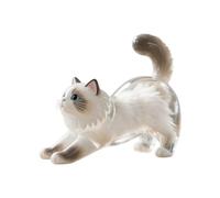 Cat Keychains, Acrylic Pet Hair Memorial Keepsake, Transparent Hair Storage Bottle, Pet Memorial Pendant, Cat Hairs Collector Keychains, For Cats Lovers, For Backpack Purse Bag