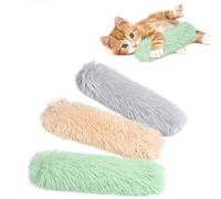 Cat Kick Toy - Full Of Cat That Makes A Rustle, Plush Teething Pillow With Ruffled Sound, 3 Pieces | Interactive Cat Toy | For Home, The