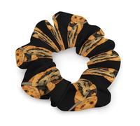 Cat Killer Fish Women's Hair Bands Elastic Scrunchies Hair Ties Ropes Ponytail Hold Scrunchy for Daily Use