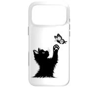 Cat Kitten Butterfly For Women Girls Kids Teens Kitty Love Case for iPhone 17 Pro Max