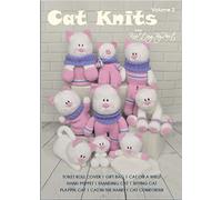 Cat Knits A4 Booklet Collection. from Knitting by Post., pink