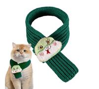 Cat Knitted Scarf Chinese Year Of The Snake Dog Cat Winter Knitted Wool Scarf Pet Winter Neck Warmer Costume For Daily Use, Going Out, And Walking 45×4.5cm