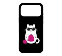 Cat Knitting Sunglasses Yarn Crochet Needlecraft Crafter Case for iPhone 17 Pro Max
