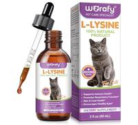 Cat L-Lysine Drops with Herbal Blend & Vitamins | For Immune & Respiratory Support | Helps Maintain Bright Eyes & Reduce Tear Stains | Tasty Roast Chicken Flavour | 60ml