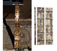 Cat Ladder Stairs Flamed Step for Balcony 1 m to 6 m with Screw Hooks Outdoor Ladder (Length: 2 m)