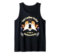 Cat Ladies Unite for Democracy Tank Top