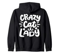 Cat Lady Cats Owner Kitten Cat Lover Cat Parent Zip Hoodie