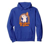 Cat Let's Burn It Down Pullover Hoodie, Adult Unisex, Royal Blue, Small