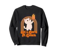 Cat Let's Burn It Down Sweatshirt