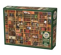 Cat Library 1000 Piece Puzzle